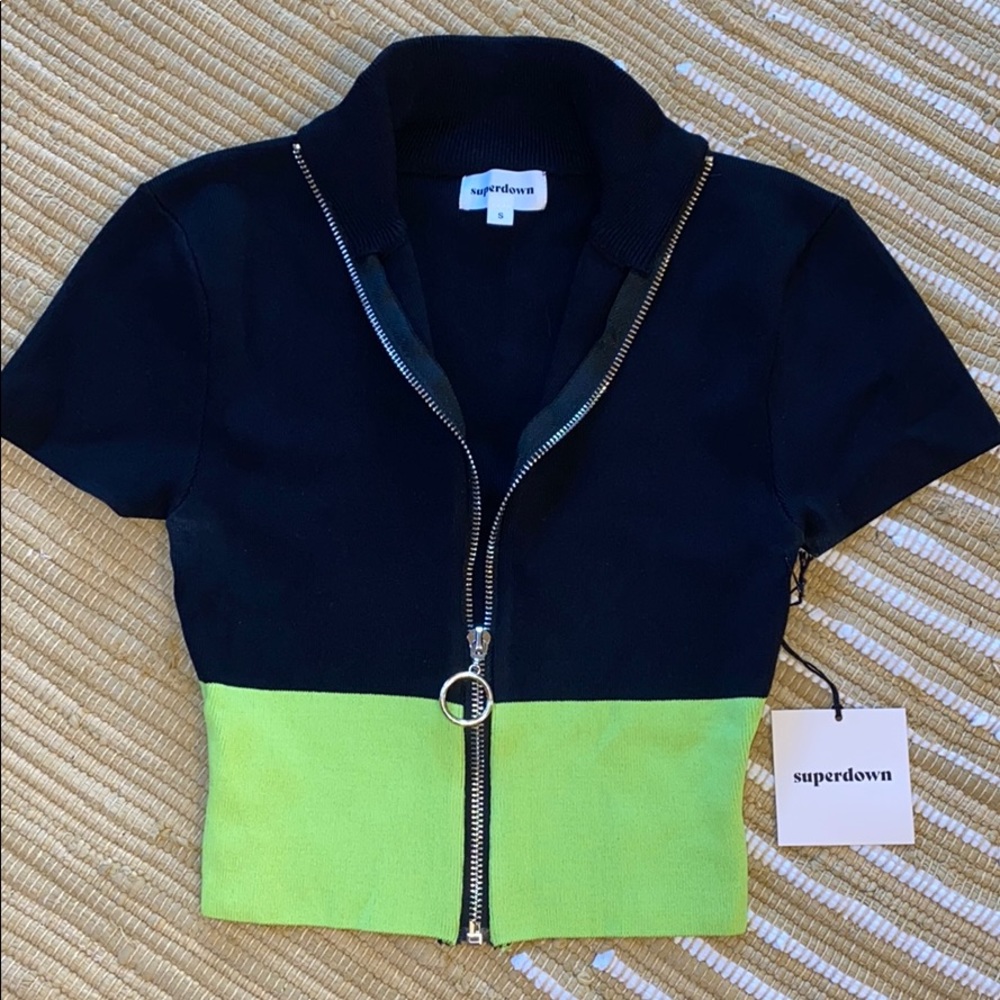 Cropped Zip-up